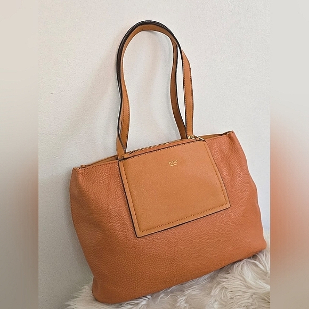 Tutilo New York The Influencer Collection Cognac Hand Bag. 🌴 - Picture 2 of 9